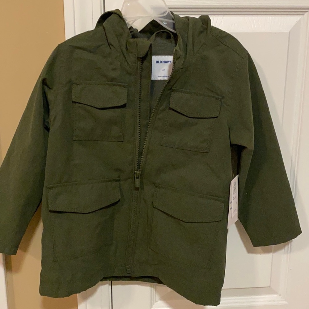 Kids spring jacket( hunter green)